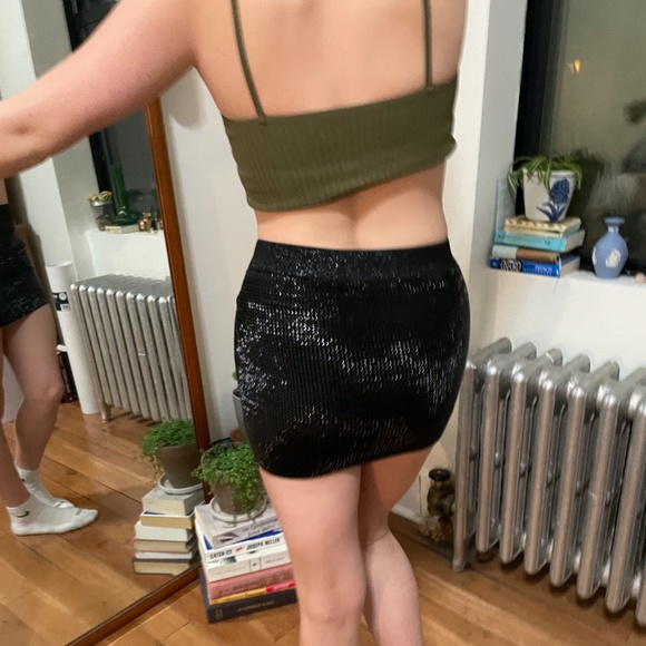 AVEC mini skirt shimmery XS - Picture 1 of 3